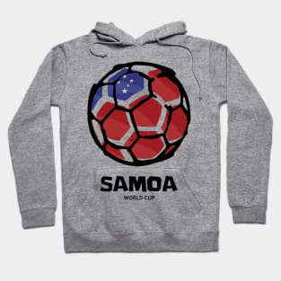 Samoa Football Country Flag Hoodie